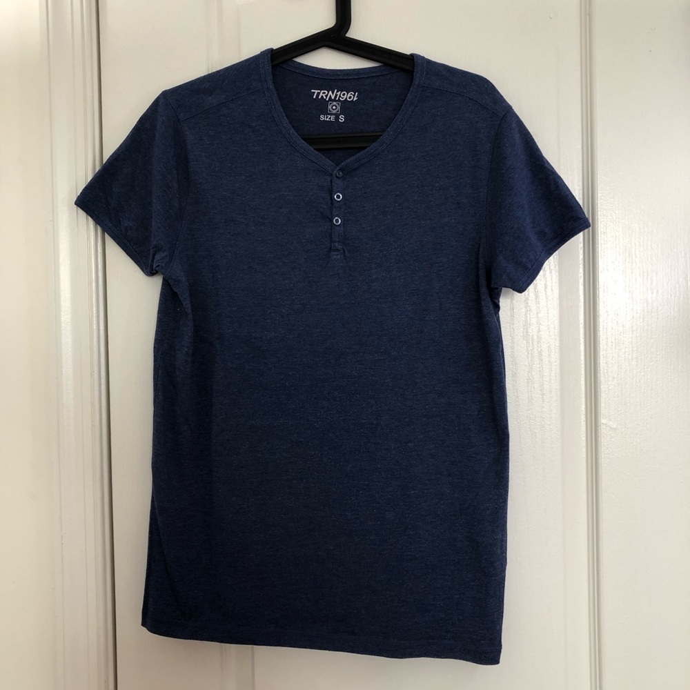 Terranova Blue V-neck T-shirt
